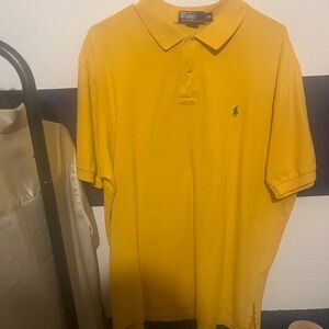 Polo by Ralph Lauren Men's Vibrant Yellow Polo Shirt